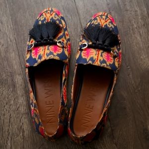 Nine West Tassel Flats